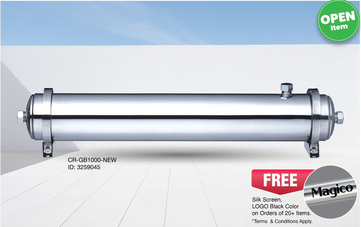 Stainless Steel UF System — CR-GB1000-NEW