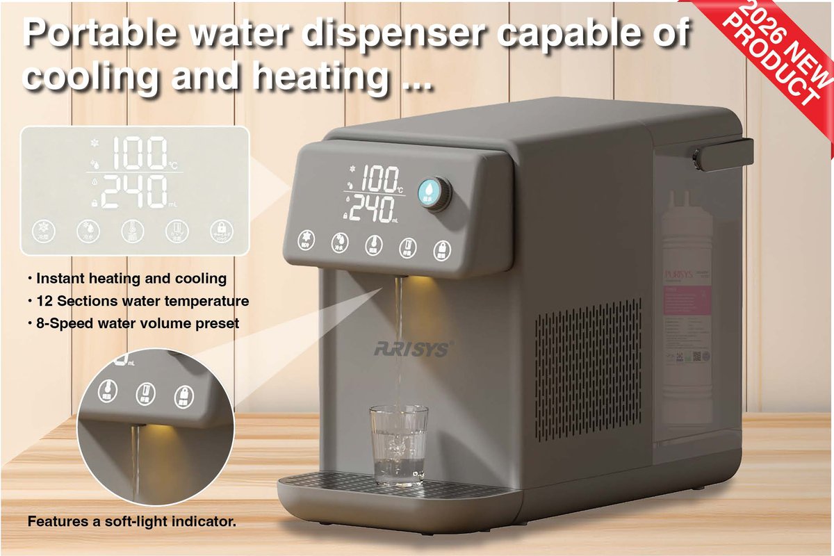 Portable Instant Heating & Cooling Water Dispenser